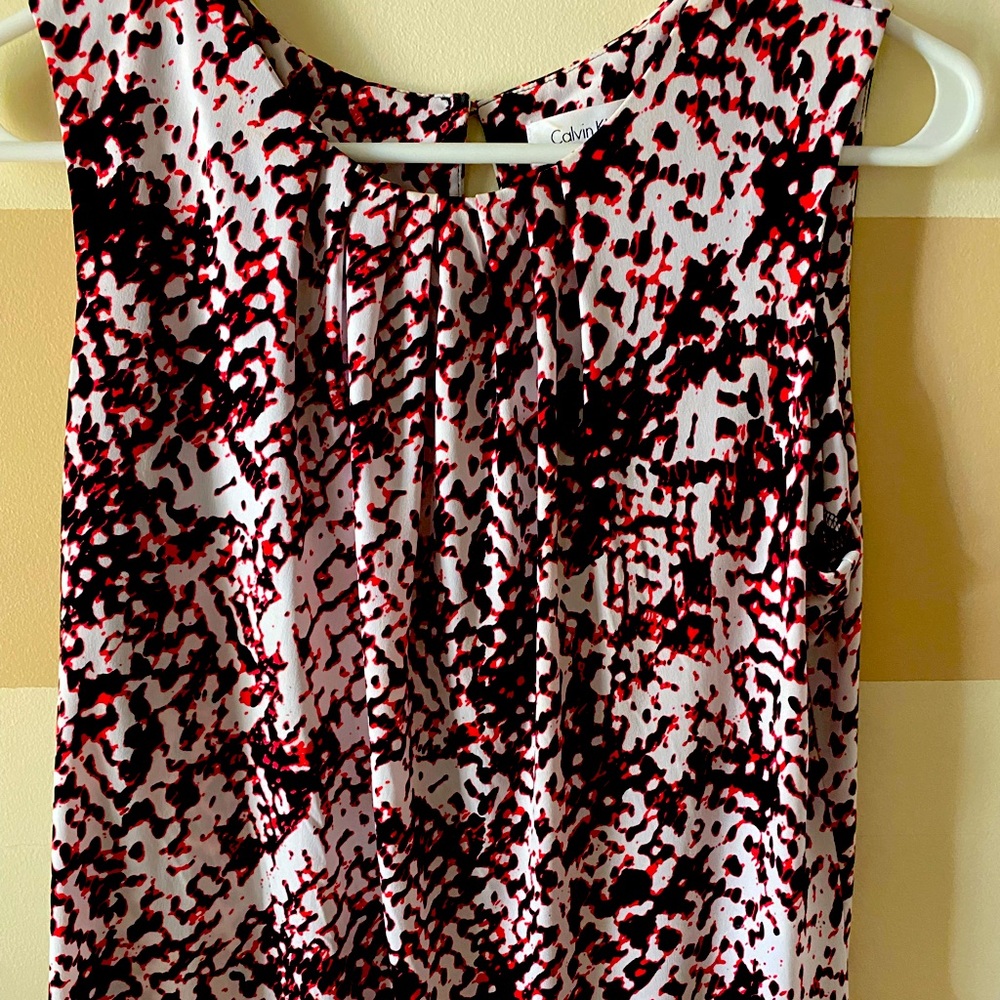 Calvin Klein sleeveless blouse